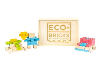 Eco-bricks 206 barevných kostek