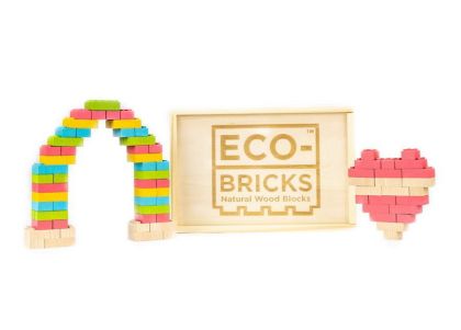 Eco-bricks 206 barevných kostek
