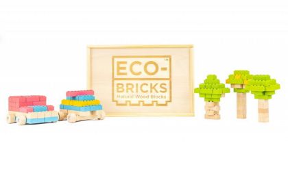 Eco-bricks 206 barevných kostek