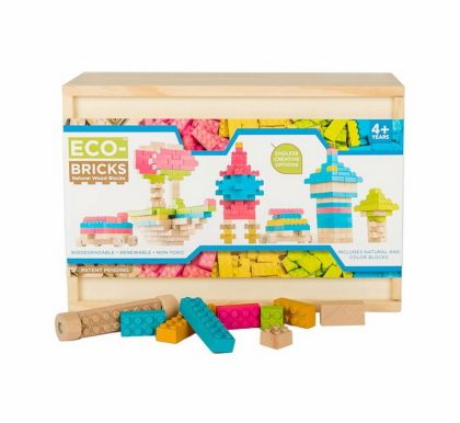 Eco-bricks 206 barevných kostek