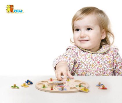 VIGA, Dřevěné hodiny