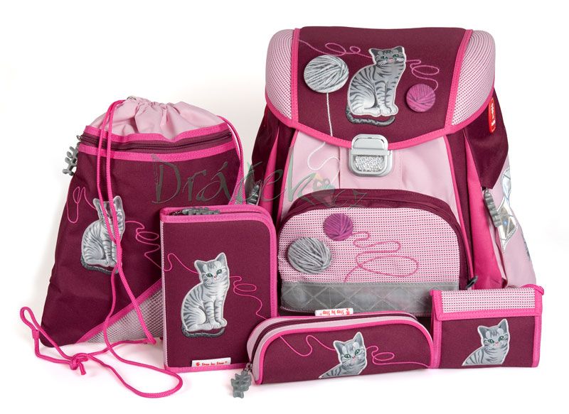 Školní batoh - set HAMA Step by Step Kitty