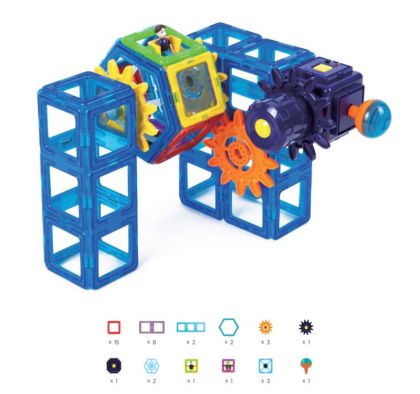 Stavebnice Magformers - Pikant Power Gear