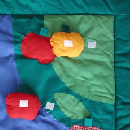 Hrací deka Ježek velký