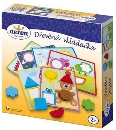 Detoa, Vkládačka dřevěná v krabici