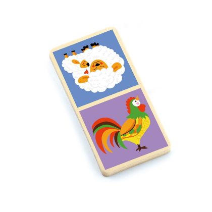 VIGA, Dřevěné domino - domácí zvířata