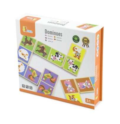 VIGA, Dřevěné domino - domácí zvířata