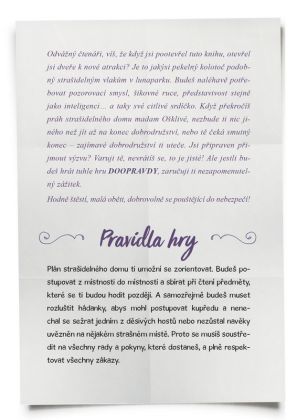 Albatros únikovka - strašidelný dům