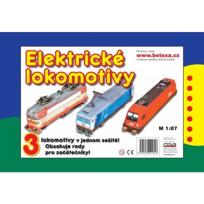 Vystřihovánky Elektrické lokomotivy