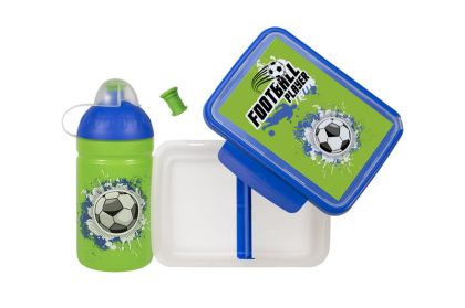 Zdravá lahev 0,5l a Zdravá sváča Set Fotbal