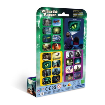 Ruční foto projektor - Čarodějové a draci