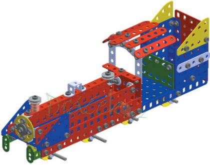 Stavebnice Merkur M032 Železniční modely