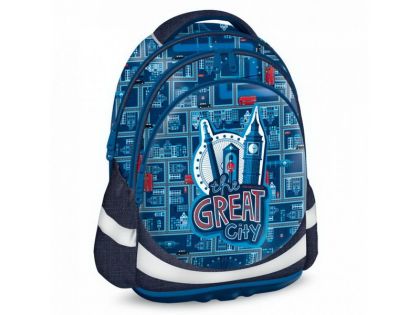 Ars Una Školní batoh The Great City