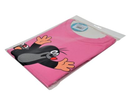 Triko Krtek, 96-104, bruslař, bavlna, krátký rukáv, růžové