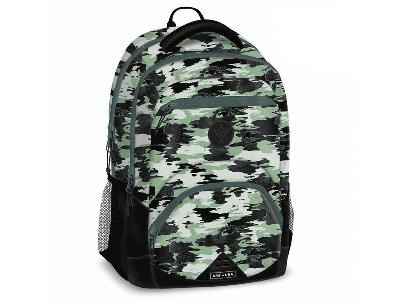 Ars Una Ergonomický školní batoh Cover Army