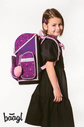 BAAGL Školní aktovka Ergo Kůň