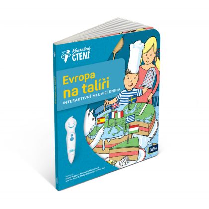 Albi Kouzelné čtení - Kniha Evropa na talíři