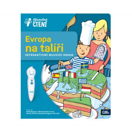 Albi Kouzelné čtení - Kniha Evropa na talíři