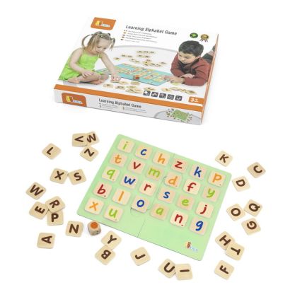 VIGA, Dřevěná hra - abeceda