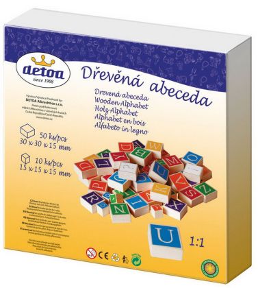 Detoa, Dřevěná abeceda