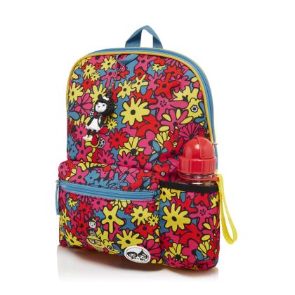 Babymel dětský batoh Floral Brights ZIP a ZOE 3+