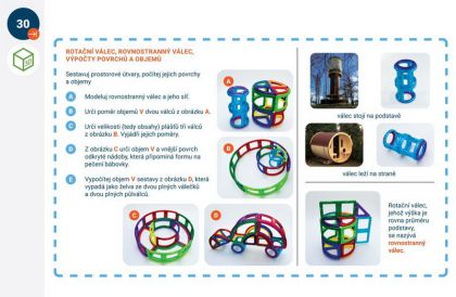 Karty Magformers Geometrie 3