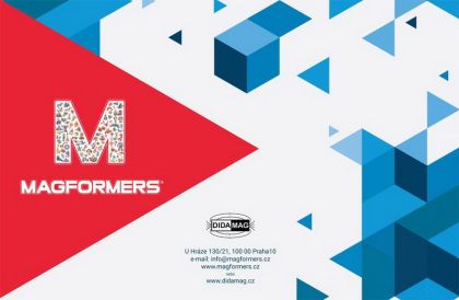 Karty Magformers Geometrie 3