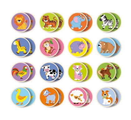 VIGA, Dřevěné pexeso