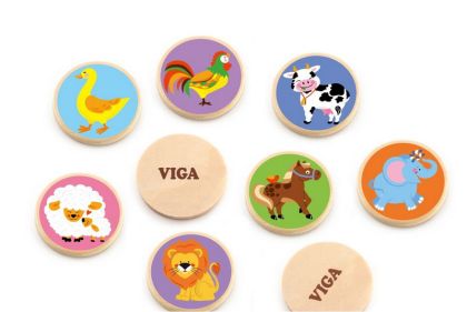 VIGA, Dřevěné pexeso