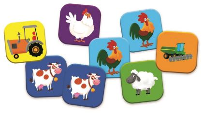 Trefl, Farma vzdělávací společenská hra pro nejmenší v krabici 20x20x5cm