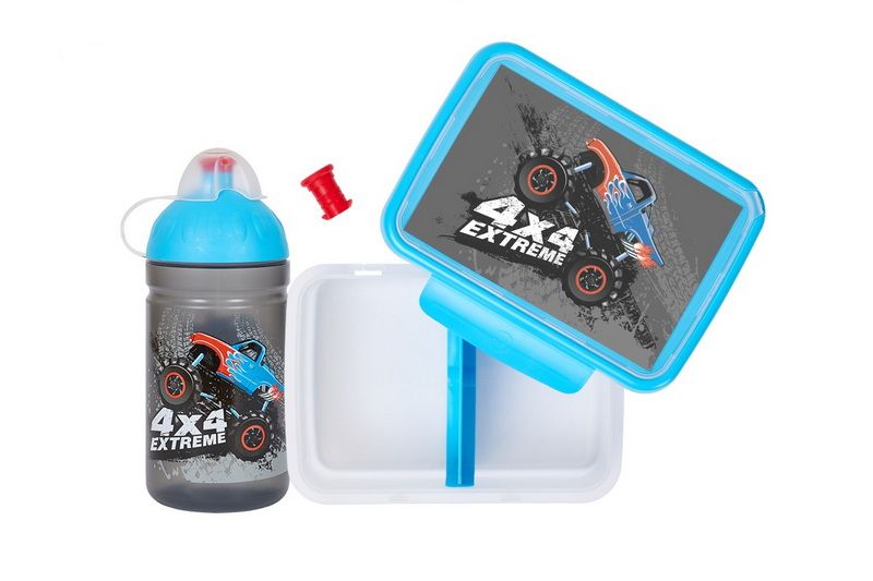 Zdravá lahev 0,5l a Zdravá sváča set Monster truck
