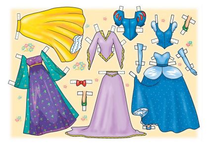 Vystřihovánky Princezna Julie