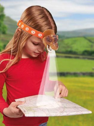 Brainstorm LED svítilna na hlavu TREX se zvukem