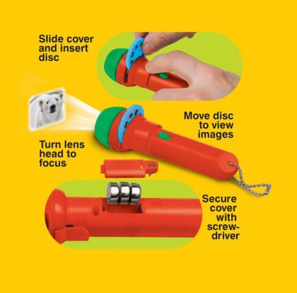 Ruční foto projektor - Nebezpečná zvířata