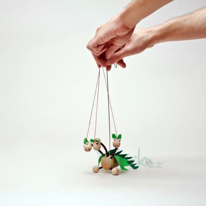 Loutka - Drak s vodícími šňůrkami