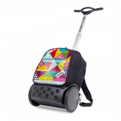 Školní a cestovní batoh na kolečkách Nikidom Roller UP Supergirl (19l)