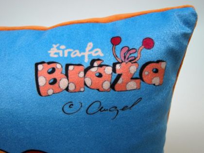 MÚ Brno Polštář Bláža 30x30 cm Krkouni