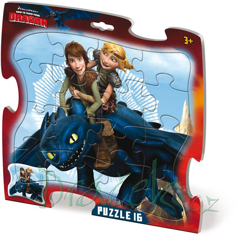 Deskové puzzle 16 - Jak vycvičit draka