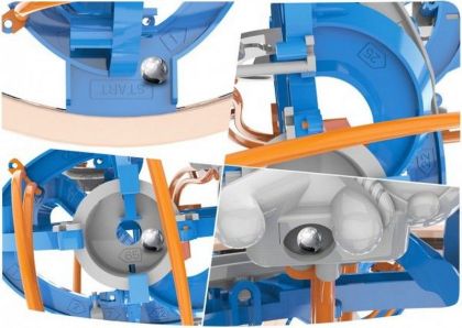 Hlavolam edukační koule 80 kroků plast 18cm