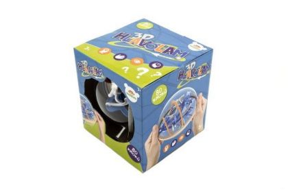 Hlavolam edukační koule 80 kroků plast 18cm