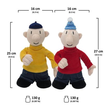 MÚ Brno, Pat a Mat 25 cm, 2dílná sada