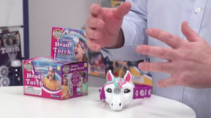 Brainstorm LED svítilna na hlavu UNICORN se zvukem