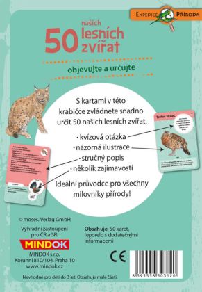 Mindok,  Expedice příroda: 50 našich lesních zvířat