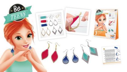 BUKI BeTeens Náušnice z nití