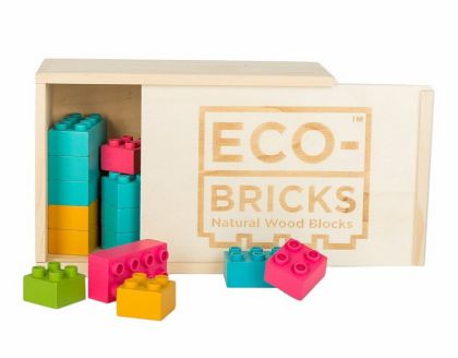 Eco-bricks Plus 25 barevných kostek
