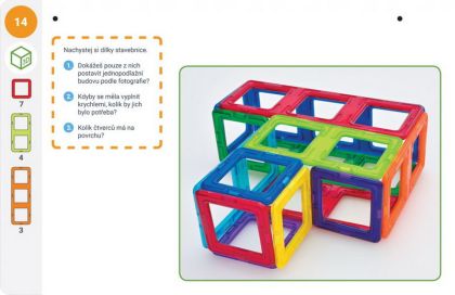 Karty Magformers Geometrie 2
