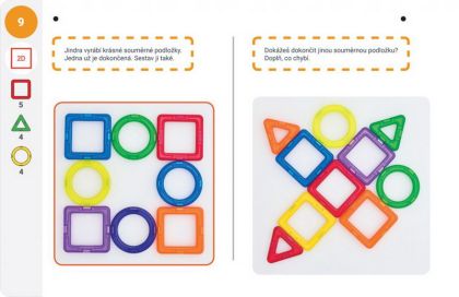 Karty Magformers Geometrie 2