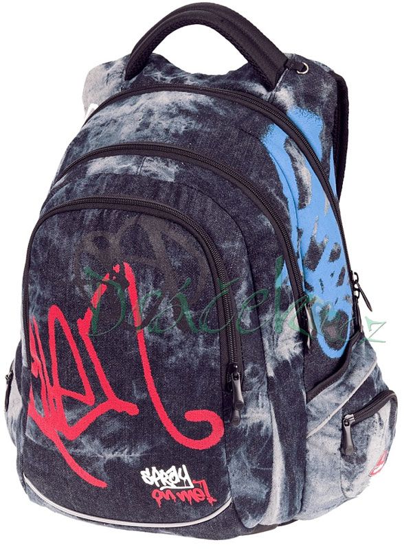Studentský batoh WALKER Fun Spray Jeans