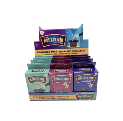 Kouzla v krabičce 11x18x4,5cm  fialová sada