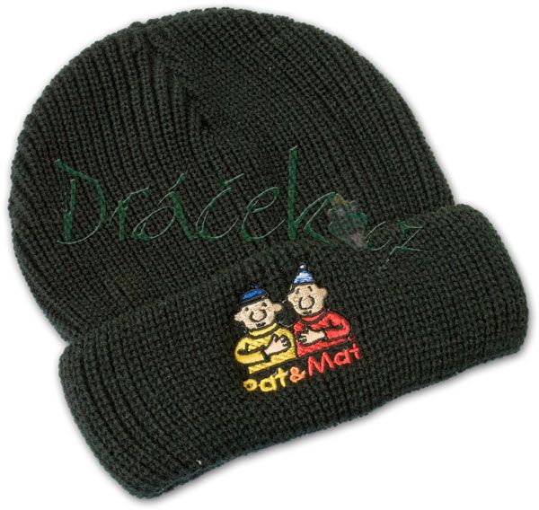 Zimní čepice Pat a Mat pro dospělé terorista